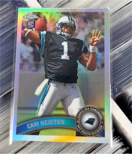 2011 Topps Chrome #1 Cam Newton — front