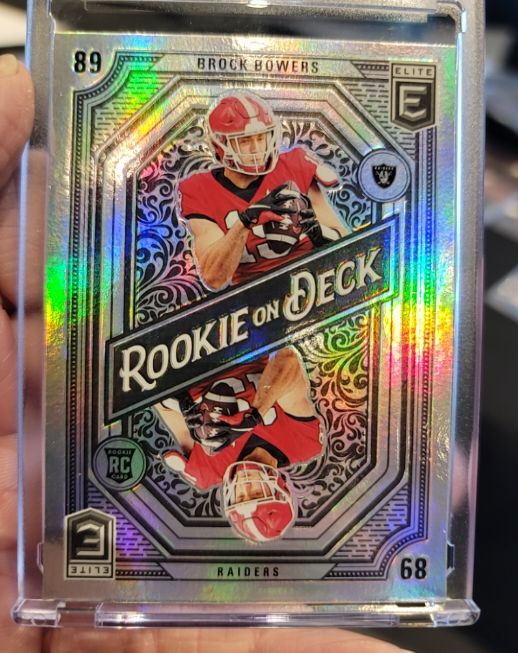 2024 Panini Donruss Elite #68 Brock Bowers Rookie On Deck — front