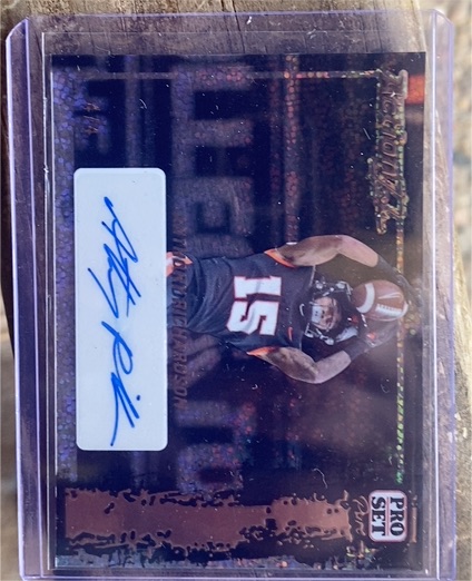 2023 Leaf Pro Set Pure Auto #d /8 Lideatrick Griffin — front