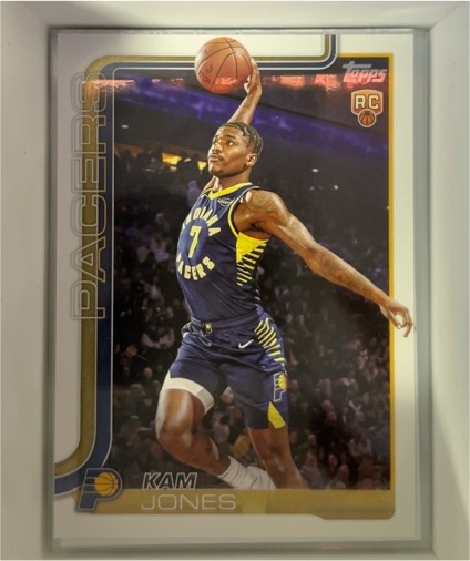 2025-26 Topps #239 Kam Jones — front