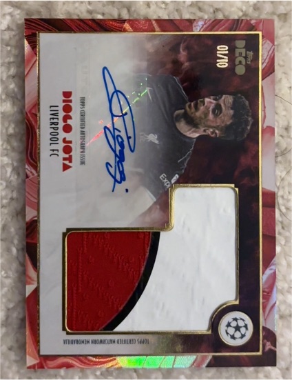 2024 Topps Deco UCC #01/10 Diogo Jota — front