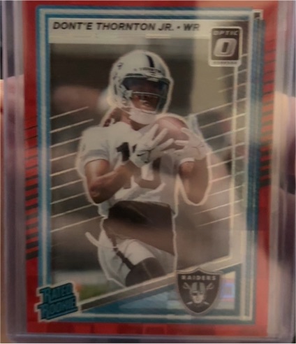 2025 Panini Donruss Optic #349 Dont'e Thornton Jr. — front
