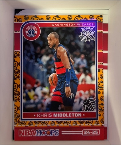 2024-25 Panini Haunted Hoops #84 Khris Middleton — front