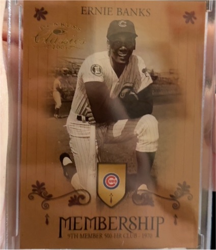 2003 Donruss Classics Membership #M8 Ernie Banks — front