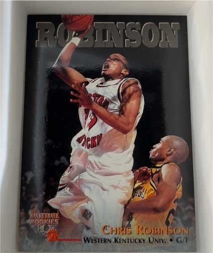 1996 Score Board Basketball Rookies #34 Chris Robinson — front