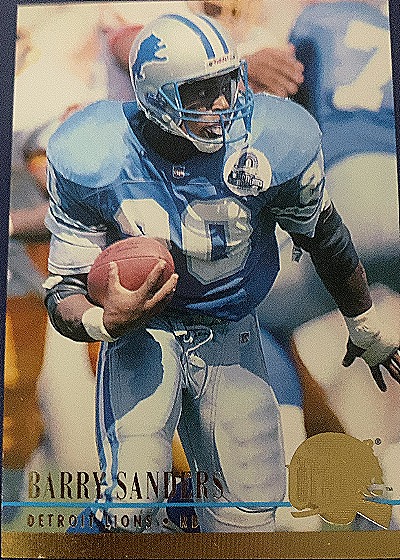 1994 Fleer Ultra #101 Barry Sanders — front