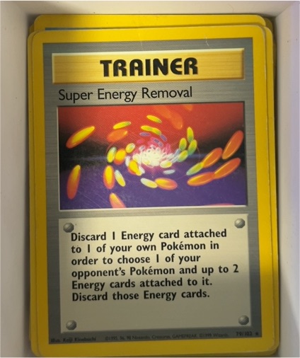 1999 Pokémon Base Set #79 Super Energy Removal — front