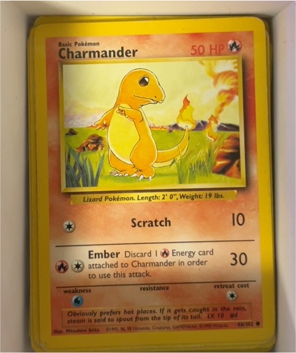 1999 Pokémon Base Set #46 Charmander — front