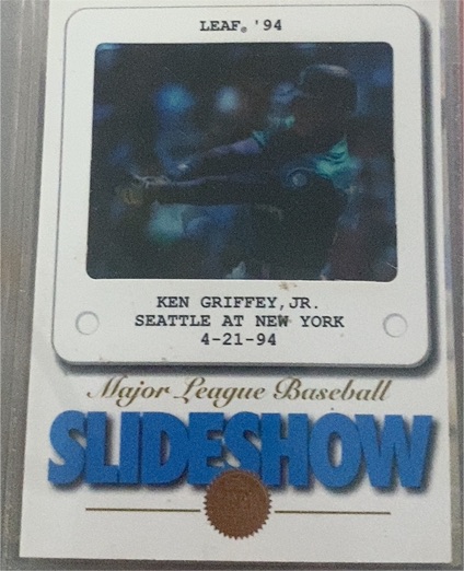 1994 Leaf Slideshow #9 Ken Griffey Jr. — front