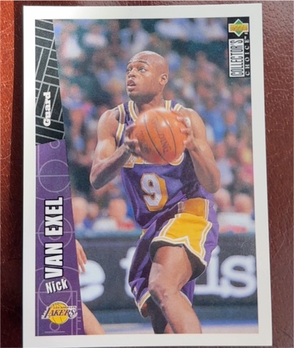 1996-97 Upper Deck Collector's Choice #271 Nick Van Exel — front