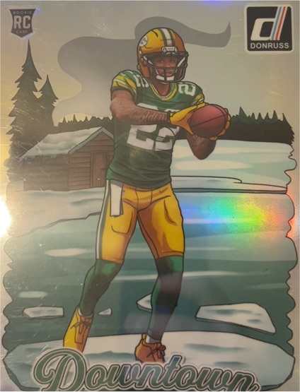 2025 Donruss #18 Matthew Golden Downtown Rookie — front