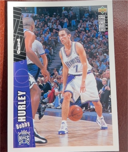 1996-97 Collector's Choice #321 Bobby Hurley — front