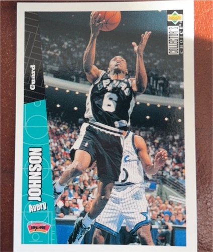 1996-97 Upper Deck Collector's Choice #138 Avery Johnson — front