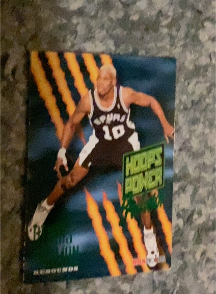 1994-95 Hoops Hoops Power Predator #P-6 Dennis Rodman — front