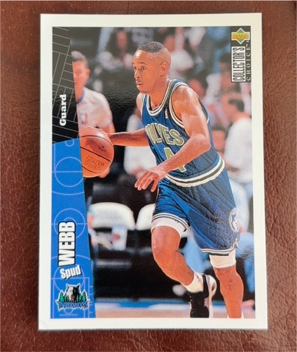 1996-97 Upper Deck Collector's Choice #94 Spud Webb — front