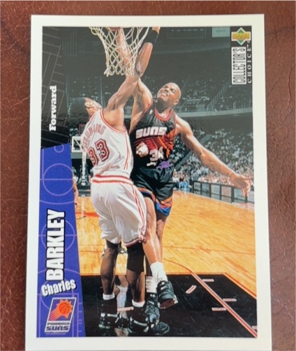 1996-97 Upper Deck Collector's Choice #126 Charles Barkley — front