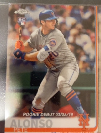 2019 Topps Update #US198 Pete Alonso — front