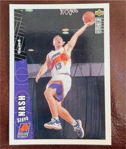 1996-97 Upper Deck Collector's Choice #310 Steve Nash — front