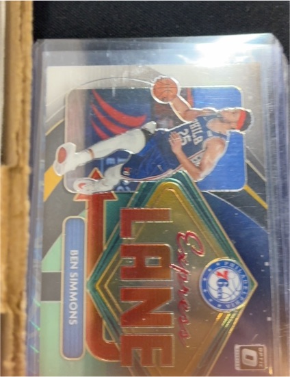 2020-21 Donruss Optic Express Lane #22 Ben Simmons — front