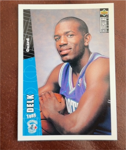 1996 Upper Deck Collector's Choice #213 Tony Delk — front