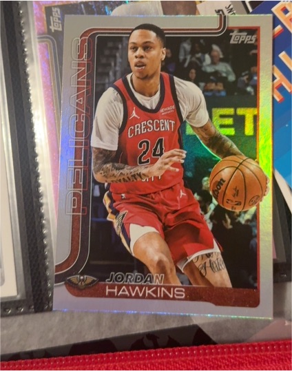 2025-26 Topps #194 Jordan Hawkins — front