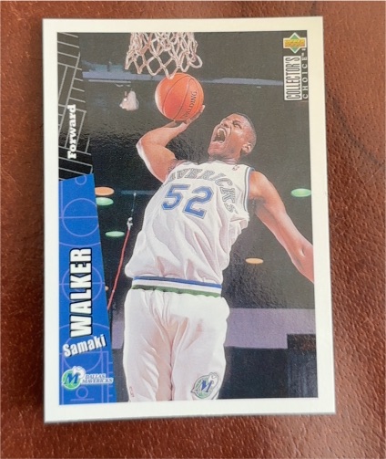 1996-97 Upper Deck Collector's Choice #232 Samaki Walker — front