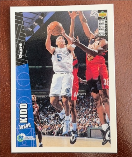 1996-97 Upper Deck Collector's Choice #229 Jason Kidd — front