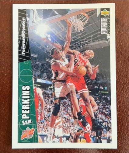 1996-97 Upper Deck Collector's Choice #336 Sam Perkins — front