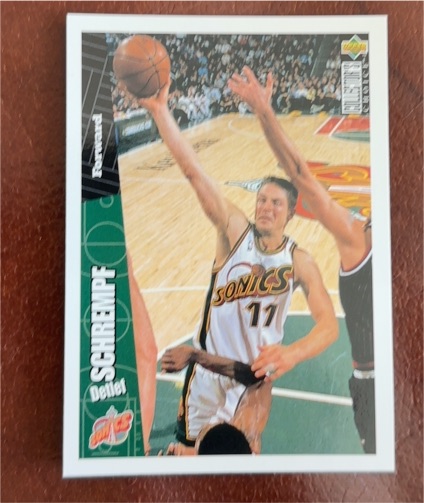 1996-97 Upper Deck Collector's Choice #145 Detlef Schrempf — front