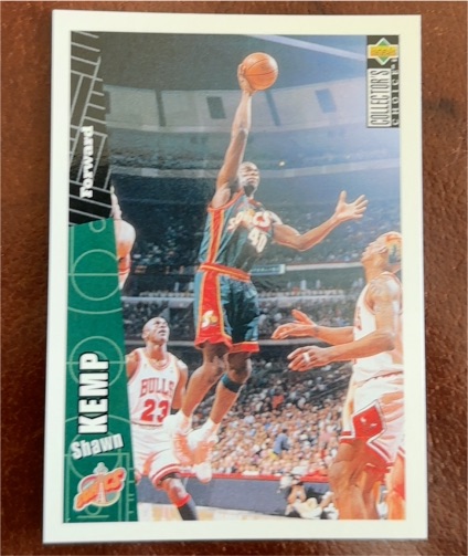 1996-97 Upper Deck Collector's Choice #333 Shawn Kemp — front