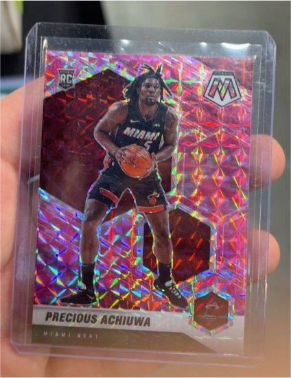 2020 Panini Mosaic Precious Achiuwa Rookie Card — front