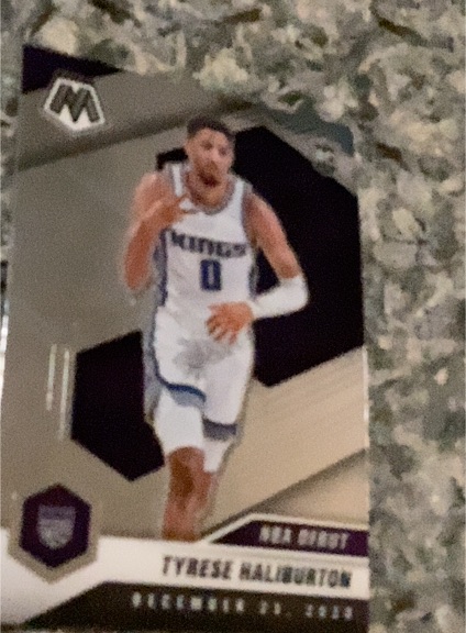 2020-21 Panini Mosaic #264 Tyrese Haliburton — front