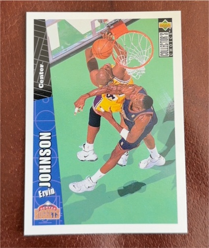 1996 Upper Deck Collector's Choice #234 Ervin Johnson — front