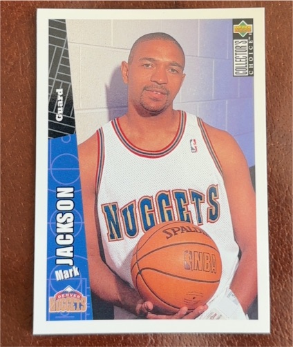 1996-97 Upper Deck Collector's Choice #233 Mark Jackson — front