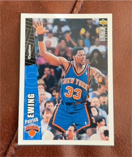 1996-97 Upper Deck Collector's Choice #290 Patrick Ewing — front