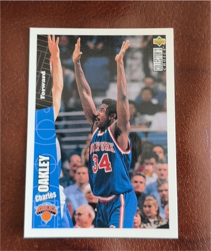1996-97 Upper Deck Collector's Choice #101 Charles Oakley — front