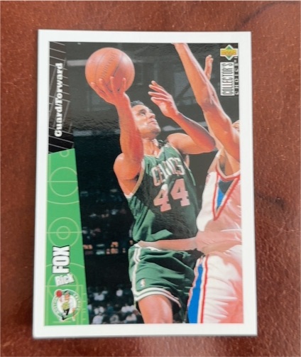 1996 Upper Deck Collector's Choice #9 Rick Fox — front