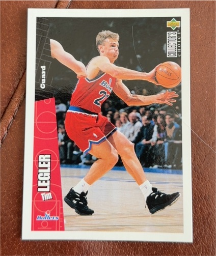 1996-97 Upper Deck Collector's Choice #164 Tim Legler — front
