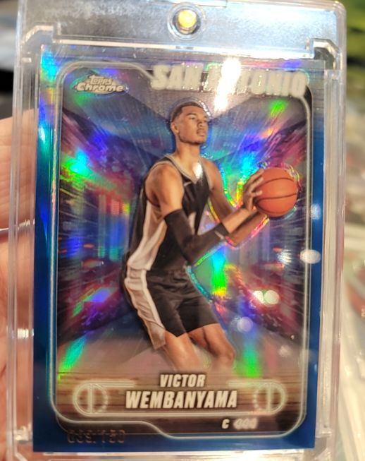 2024-25 Topps Chrome #193 Victor Wembanyama — front