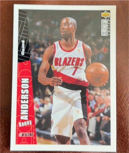 1996-97 Collector's Choice #312 Kenny Anderson — front