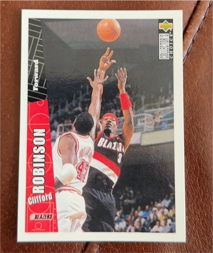 1996-97 Upper Deck Collector's Choice #317 Clifford Robinson — front
