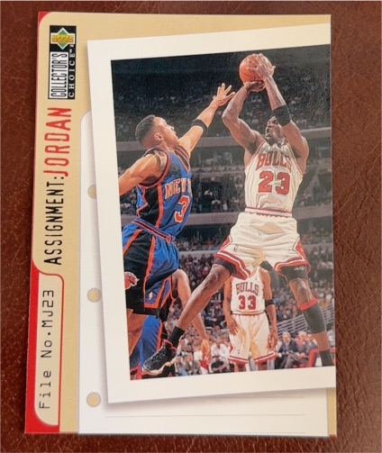 1996-97 Upper Deck Collector's Choice #364 Michael Jordan Assignment — front