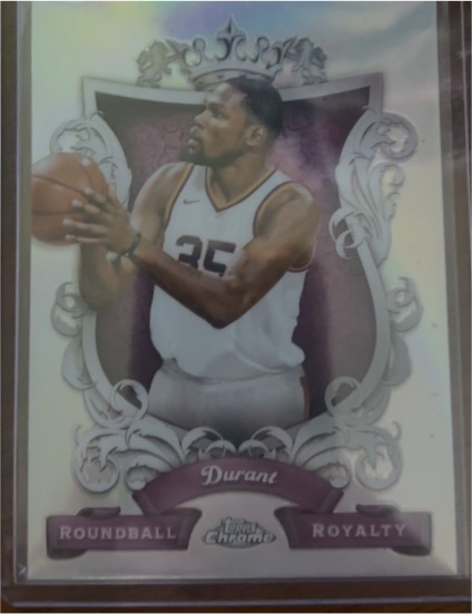 2023-24 Topps Chrome #RR-23 Kevin Durant Roundball Royalty — front