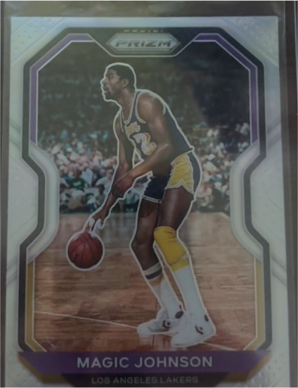 2020-21 Panini Prizm #219 Magic Johnson — front