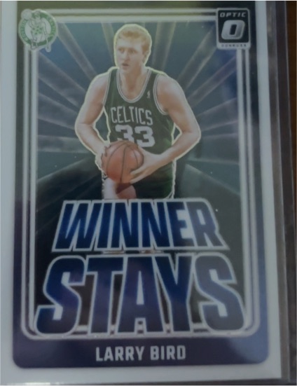 2024-25 Panini Donruss Optic #19 Larry Bird Winner Stays — front