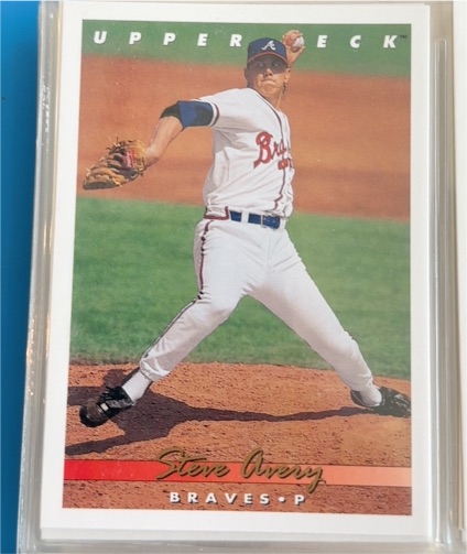 1993 Upper Deck #246 Steve Avery — front