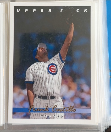 1993 Upper Deck #408 Frank Castillo — front