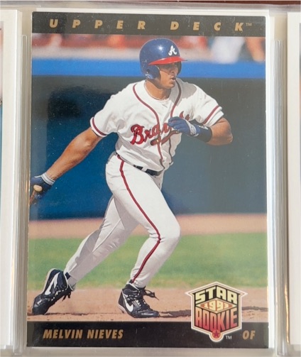 1993 Upper Deck #21 Melvin Nieves — front