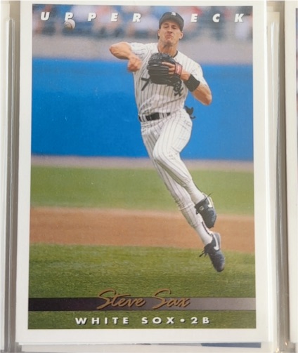 1993 Upper Deck #369 Steve Sax — front