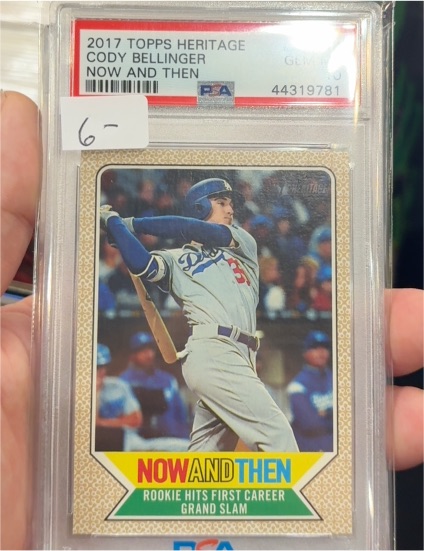2017 Topps Heritage #NT-14 Cody Bellinger Now and Then — front